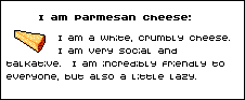 I am parmesan!